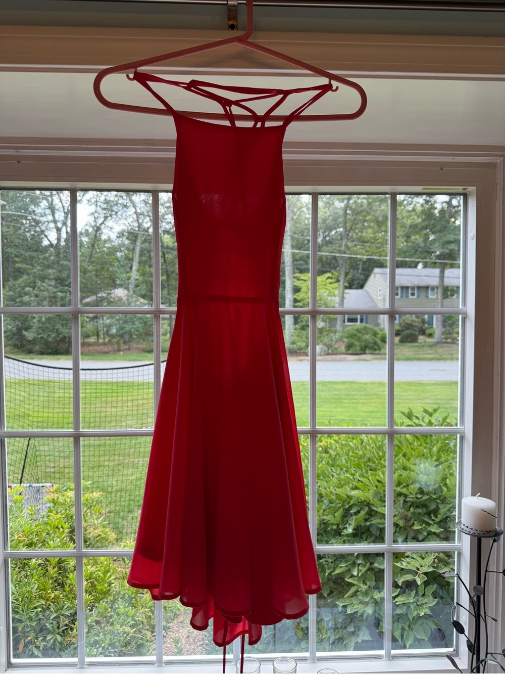 Lulu's Strappy Fit-and-Flare Dress